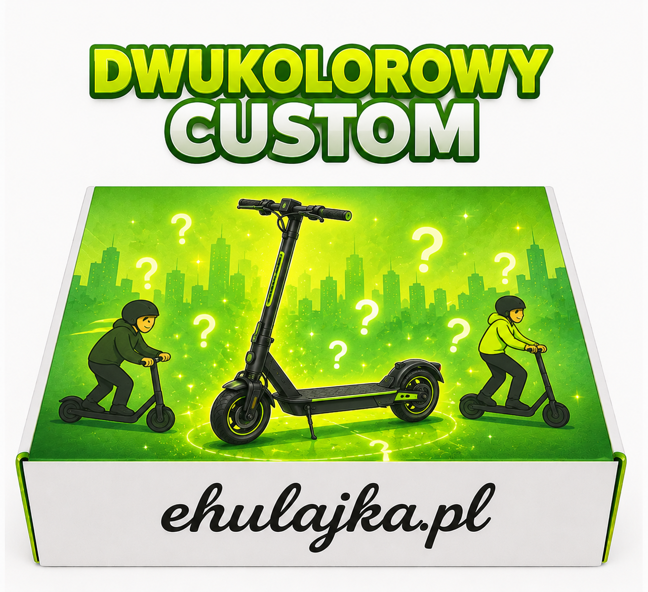 Dwukolorowy Custom BOX
