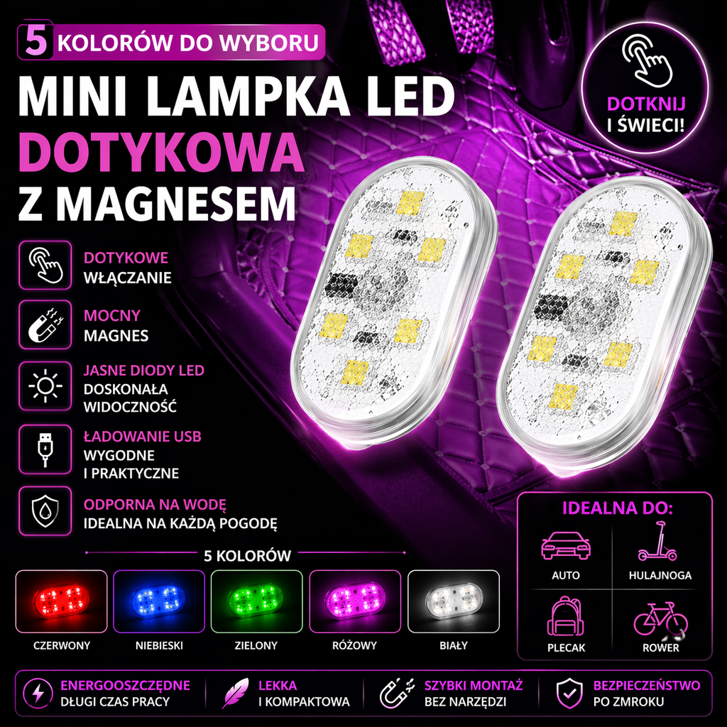 Ledy do hulajnogi na Magnez