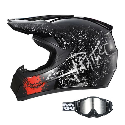 Full Face Kask + Gogle