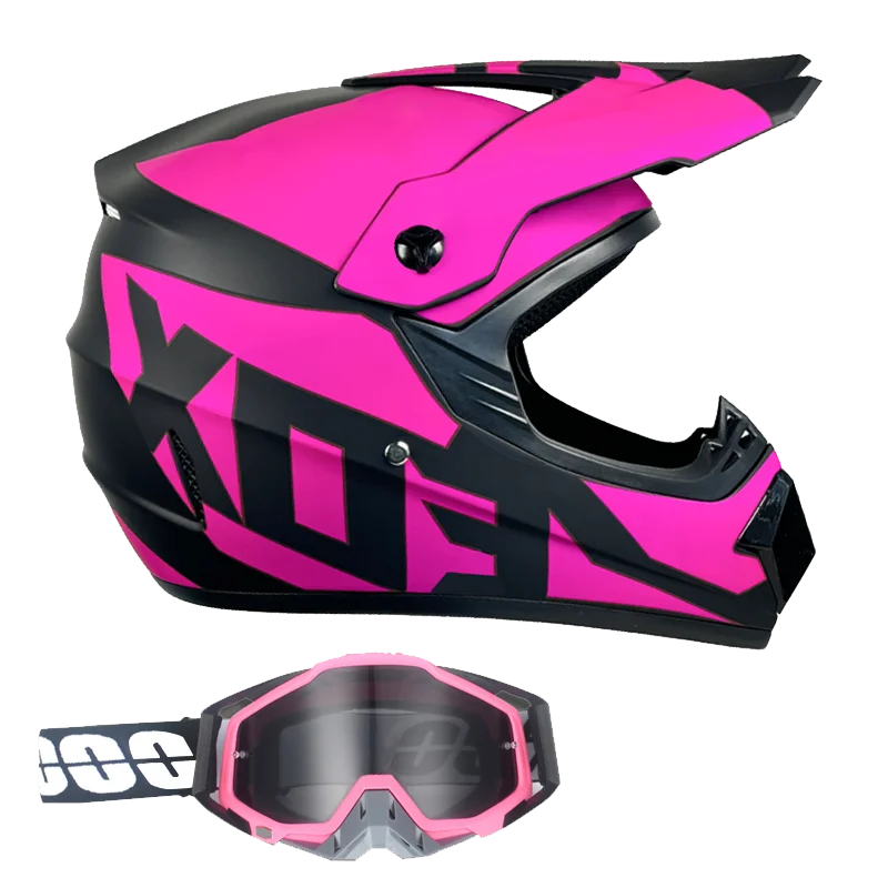 Full Face Kask + Gogle