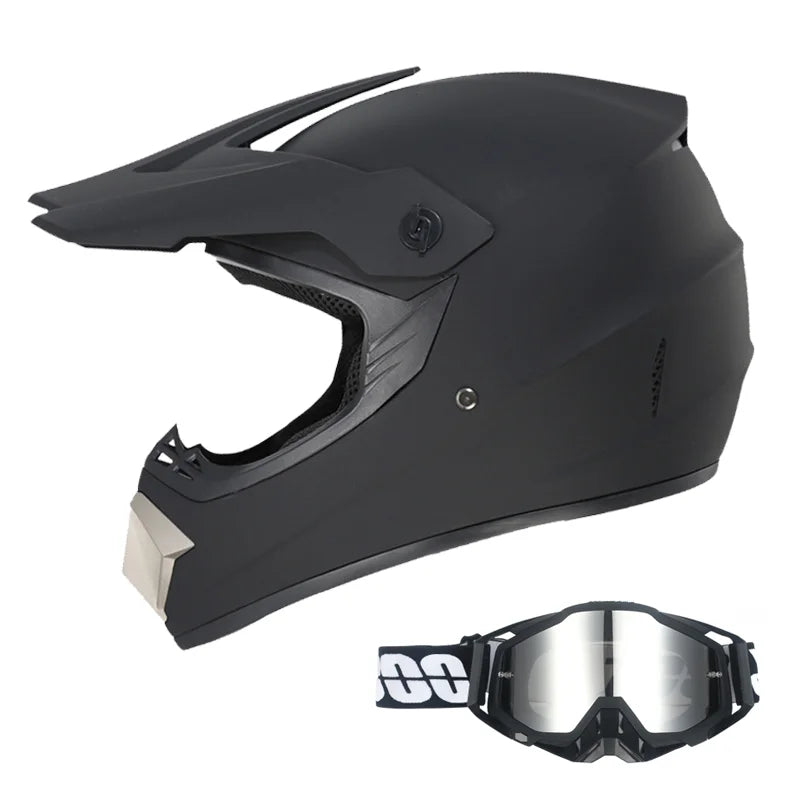 Full Face Kask + Gogle