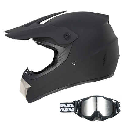 Full Face Kask + Gogle