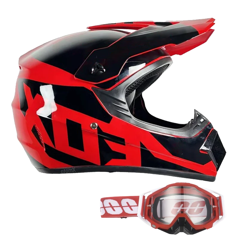 Full Face Kask + Gogle